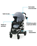 # GRACO CARRITO TRAVEL SYSTEM MODES PRAMETTE 3EN1 ONTARIO R.N-16KG/22KG GR2173530 - 184842