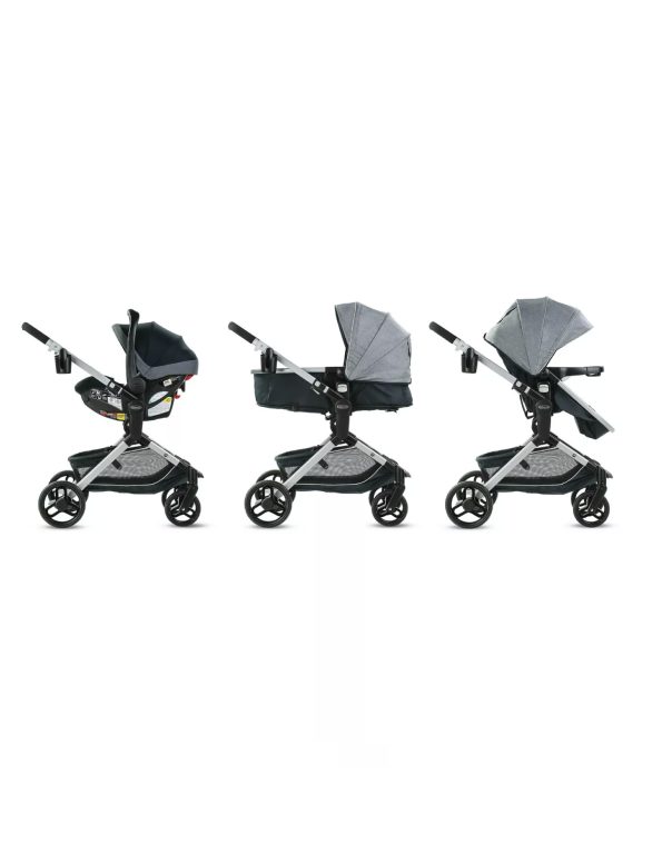 @GRACO CARRITO TRAVEL SYSTEM+BABY SEAT SNUGRIDE35 MODES NEST 3EN1 - SULLIVAN - R.N-16/22KG - GR2173542 - 184866