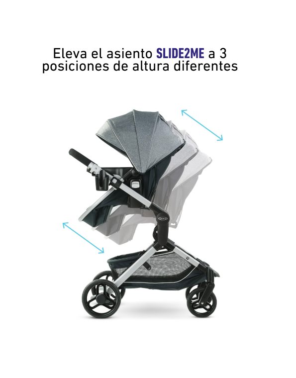 # GRACO CARRITO TRAVEL SYSTEM+BABY SEAT SNUGRIDE35 MODES NEST 3EN1 - SULLIVAN - R.N-16/22KG - GR2173542 - 184866