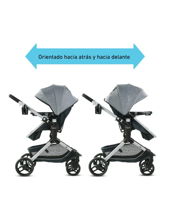 @GRACO CARRITO TRAVEL SYSTEM+BABY SEAT SNUGRIDE35 MODES NEST 3EN1 - SULLIVAN - R.N-16/22KG - GR2173542 - 184866
