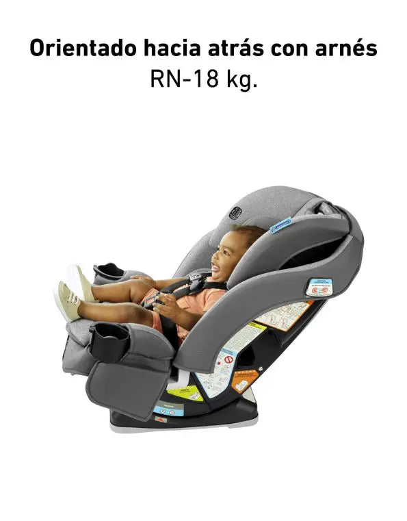 @ GRACO CAR SEAT SLIMFIT LX 3EN1 R.N-45KG - SHAW GR2186534 - 186334