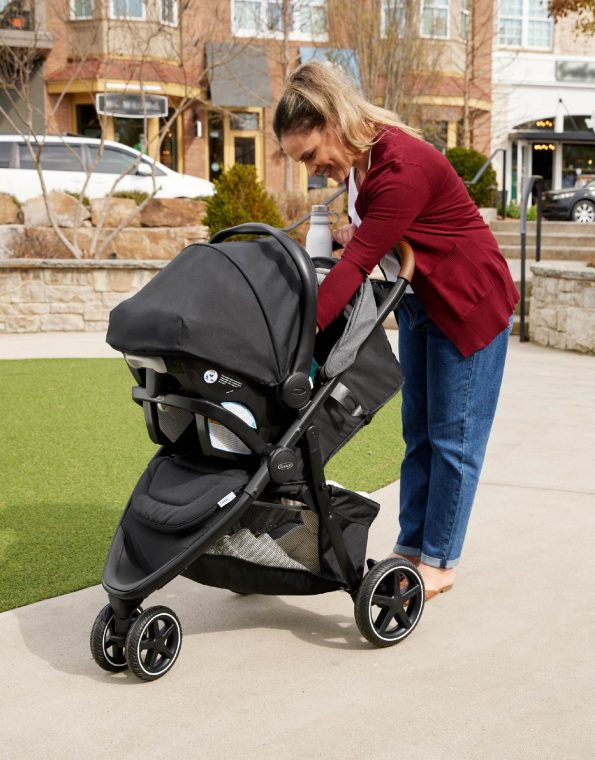 # GRACO CARRITO TRAVEL SYSTEM+BABY SEAT SNUGRIDE30 OUTPACE LX-BRIGGS - 3 RUEDAS R.N-14/22KG GR2203025 - 187546