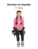 @GRACO CAR SEAT ELEVADOR CON RESPALDO TURBOBOOSTER 2.0 LX - GANNON 2EN1 - SISTEMA LATCH 14-45KG / 110-145CM - GR2203030 - 187607