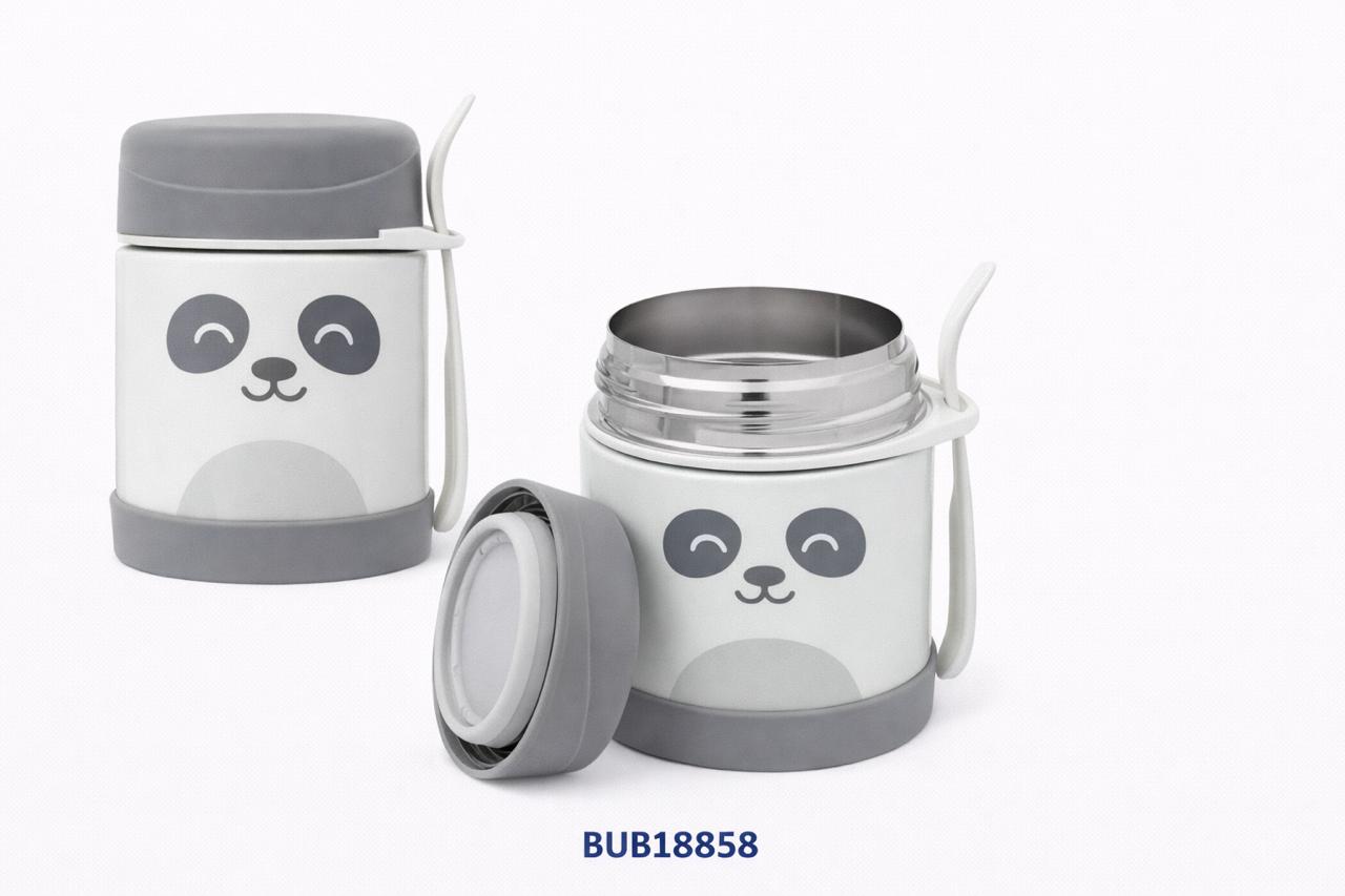 BUBA POTE TÉRMICO ANTI-DERRAME C/DISEÑO 320ML GATITO CORAL - LEON - OSITO AZUL - OSITO ROSA - OSITO VERDE - PANDA - UNICORNIO