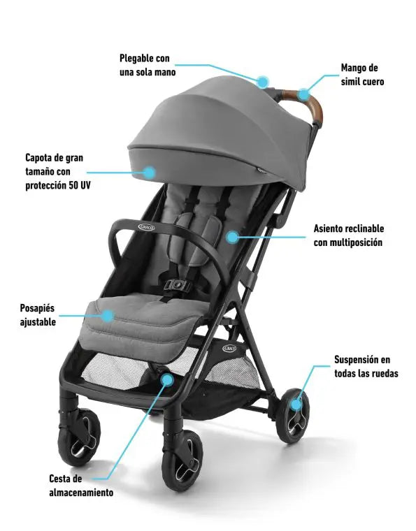 @ GRACO CARRITO ULTRACOMPACTO READY2 JET KINGSTON R.N-22KG GR2209064 - 189397