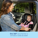 # GRACO CAR SEAT EASY TURN 2EN1 CYRAN - SISTEMA GIRATORIO 360 GRADOS R.N-18KG/30KG SLIM & LATCH GR2216077 - 191215