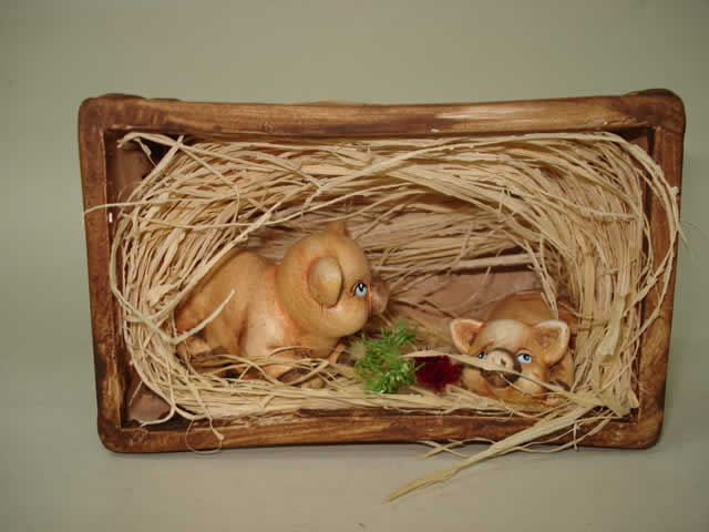 RESINA DECORACION ZOOLOGICO PARA JARDIN