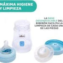 CHICCO BIBERON PERFECT 5 SILICONA 150ML 0M+ 20211-10 - 20211-20 - 20211-30