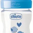 CHICCO BIBERON AZUL CAUCHO FLUJO NORMAL AZUL 150ML 0M+ 20610-20