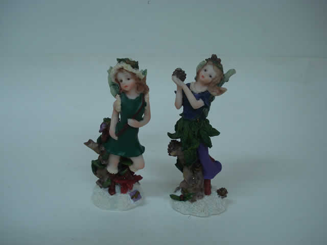 RESINA DECORACION COLECCION DE HADAS