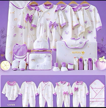 KUTOGLAMI BABY PREMIUM PURPLE 0-3M SET X24