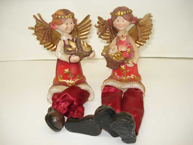 RESINA DECORACION COLECCION DE ANGEL