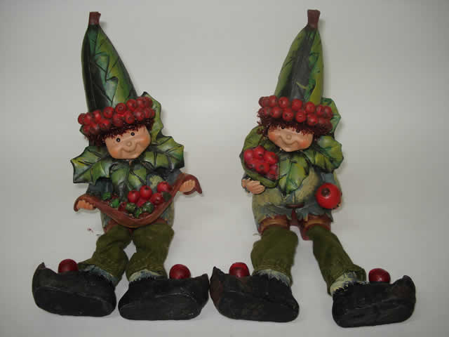 RESINA DECORACION COLECCION MUÑECA Y MUÑECO EN LA GRANJA
