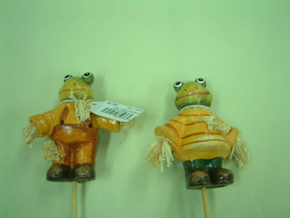 RESINA DECORACION COLECCION MUÑECA Y MUÑECO EN LA GRANJA