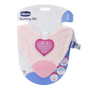 @CHICCO GUMMY MORDEDOR Y BABERO 2EN1 ROSA 2M+ 2581-10 - 4088157