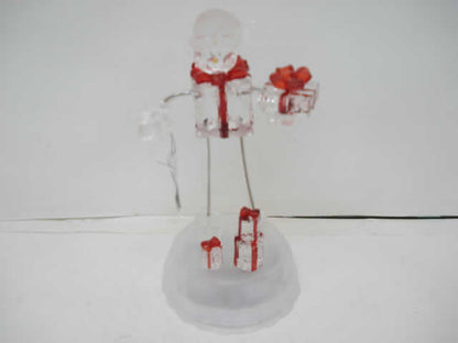 ACRILICO NAVIDEÑO MUÑECO NIEVES - PAPA NOEL -