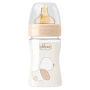 CHICCO BIBERON DE VIDRIO ORIG. TOUCH CAUCHO COLOR BEIGE 150ML 0M+ 27710-30 - 121830