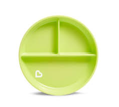 @ MUNCHKIN ALIMENTACIÓN PLATO C/ DIVISORIAS STAY PUT C/VENTOSA 6M+ MU27160 - 271601