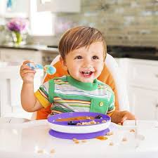@ MUNCHKIN ALIMENTACIÓN PLATO C/ DIVISORIAS STAY PUT C/VENTOSA 6M+ MU27160 - 271601