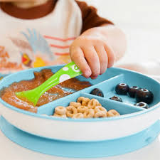 @ MUNCHKIN ALIMENTACIÓN PLATO C/ DIVISORIAS STAY PUT C/VENTOSA 6M+ MU27160 - 271601