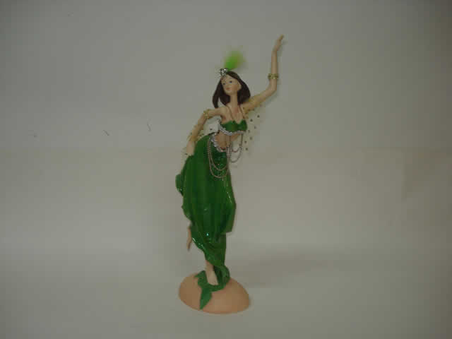 RESINA DECORACION COLECCION GITANA BAILARINA DEL VIENTRE