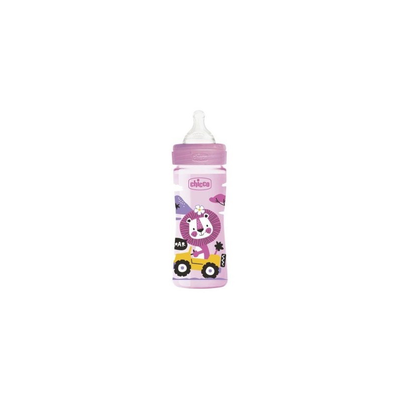CHICCO BIBERON WELL-BEING 250ML FL MEDIO 2M+ 28623-10 - 28263-20 - 28623-30