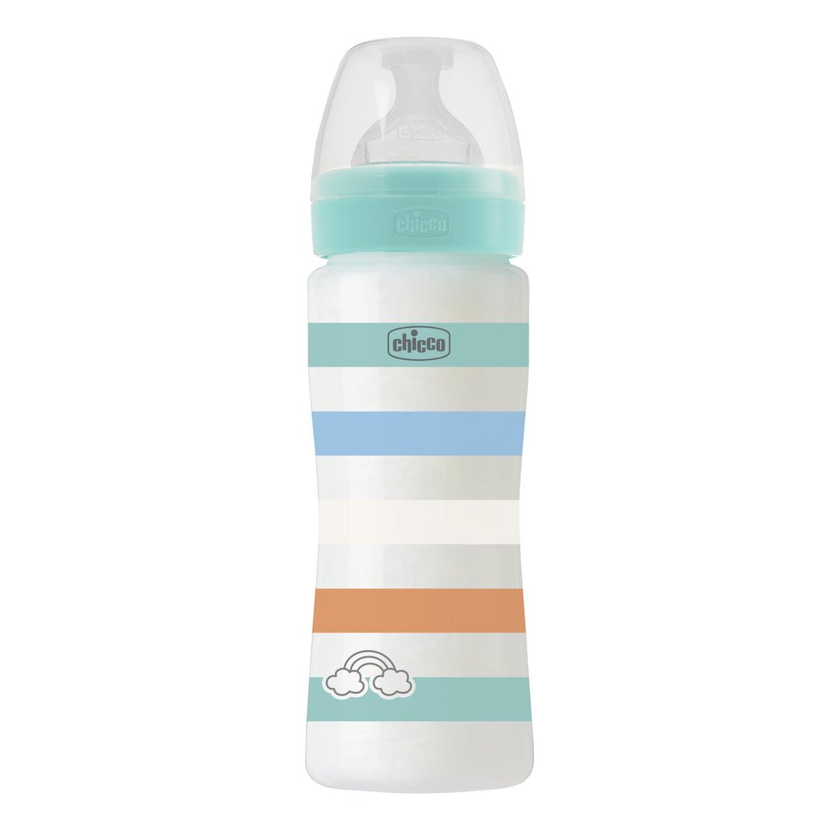 💚 CHICCO BIBERON WELL-BEING FLUJO RAPIDO 330ML 4M+ 28637-21