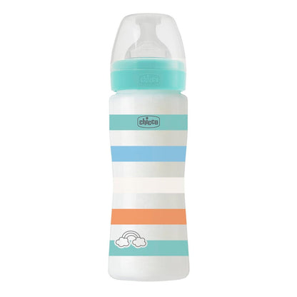 💚 CHICCO BIBERON WELL-BEING FLUJO RAPIDO 330ML 4M+ 28637-21