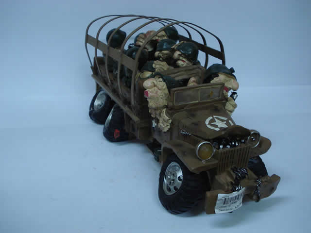 RESINA DECORACION COLECCION PATRULLA DE CARRETERAS Y MILITARES