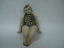 RESINA DECORACIÓN ESCULTURA DE BAÑISTA C/TRAJE DE BAÑO