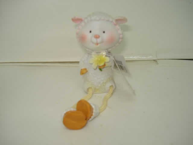 RESINA DECORACION COLECCION MUÑECA Y MUÑECO EN LA GRANJA