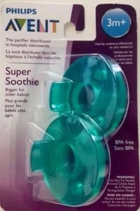 AVENT CHUPETE SOOTHIE VERDE X2 3M+SCF192/05