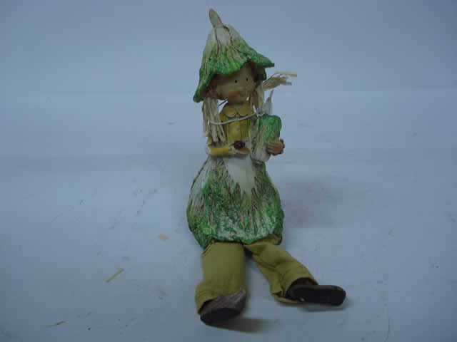 RESINA DECORACION COLECCION MUÑECA Y MUÑECO MARGARITA