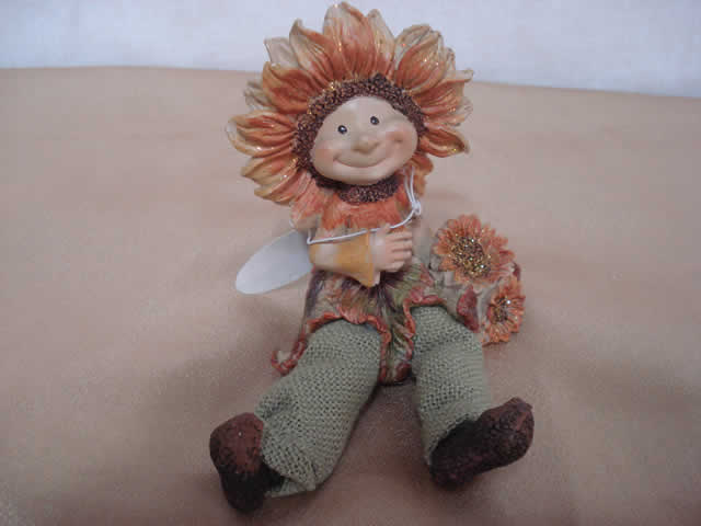RESINA DECORACION COLECCION MUÑECA Y MUÑECO MARGARITA