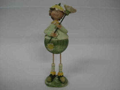 RESINA DECORACION COLECCION MUÑECA Y MUÑECO MARGARITA