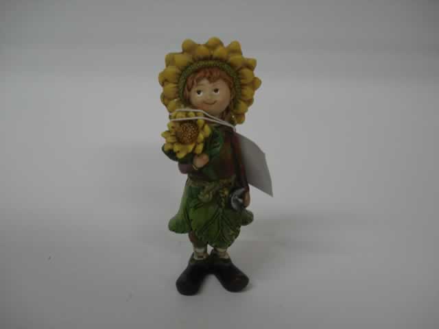 RESINA DECORACION COLECCION MUÑECA Y MUÑECO EN LA GRANJA