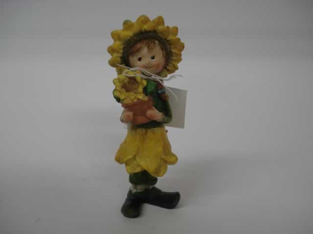 RESINA DECORACION COLECCION MUÑECA Y MUÑECO MARGARITA