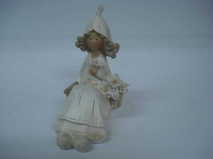 RESINA DECORACION COLECCION MUÑECA Y MUÑECO MARGARITA