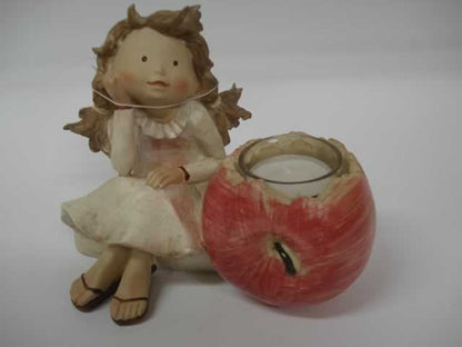 RESINA DECORACION COLECCION MUÑECA Y MUÑECO MARGARITA