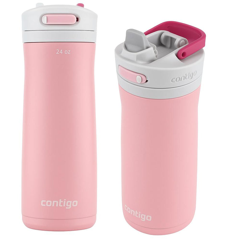 CONTIGO BOTELLA TERMICA ASHLAND AUTOSPOUT 2.0 LICORICE STRAWBERRY CREAM 709ML CO2204882 - 316183