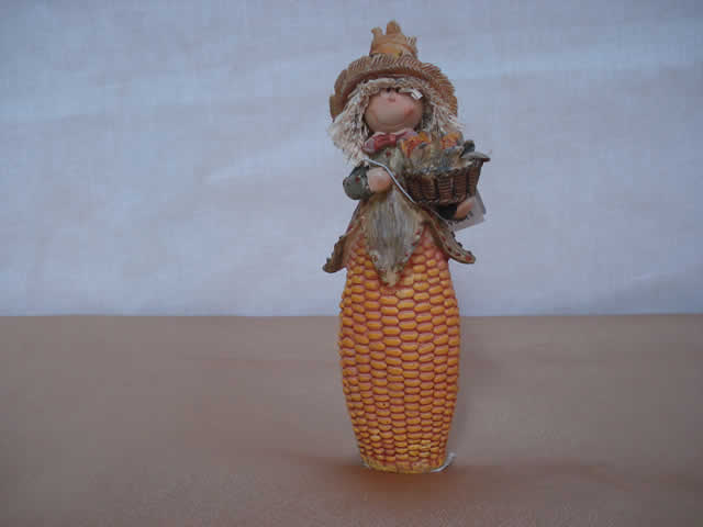 RESINA DECORACION COLECCION MUÑECA Y MUÑECO EN LA GRANJA