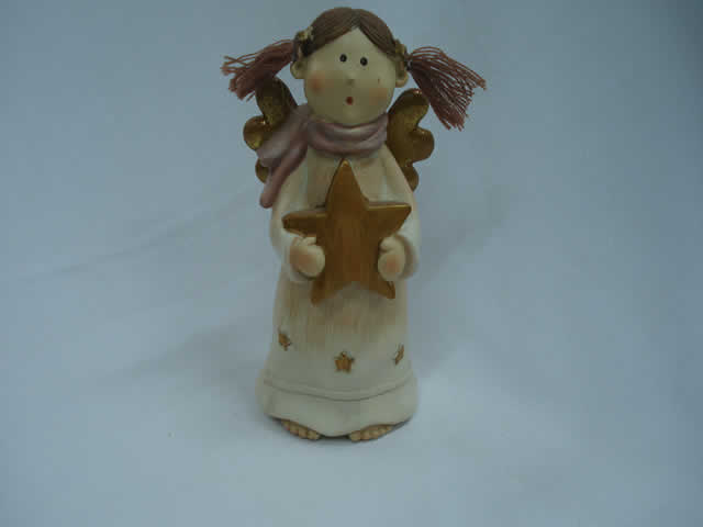 RESINA DECORACION COLECCION DE ANGEL