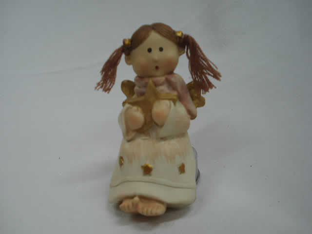 RESINA DECORACION COLECCION DE ANGEL