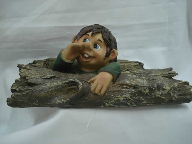 RESINA DECORACION NIÑOS EN CAVERNÍCOLA