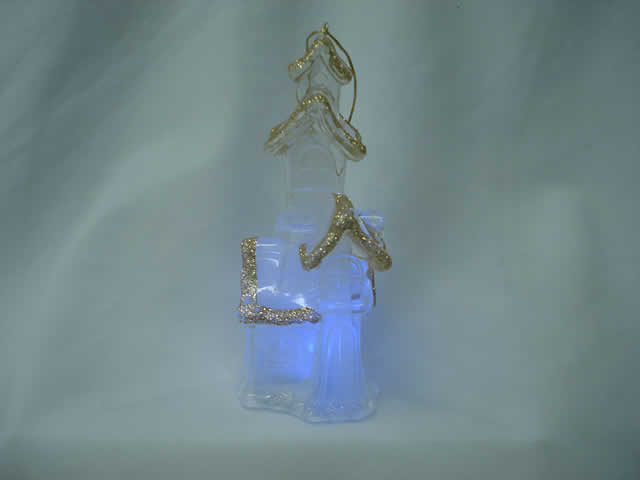 ACRILICO DECORACION NAVIDEÑO CASITA  RX01676G - 33856