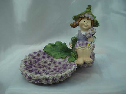 RESINA DECORACION COLECCION MUÑECA Y MUÑECO EN LA GRANJA