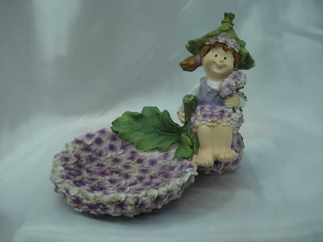 RESINA DECORACION COLECCION MUÑECA Y MUÑECO EN LA GRANJA