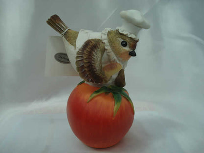 RESINA DECORACION CHEFF Y AVES PARA COCINA Y FIESTAS