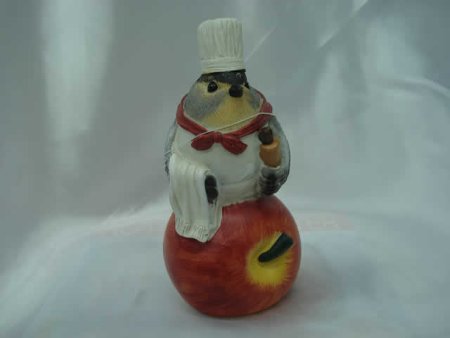 RESINA DECORACION CHEFF Y AVES PARA COCINA Y FIESTAS