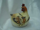 RESINA DECORACION PARA COCINA GALLO Y GALLINA